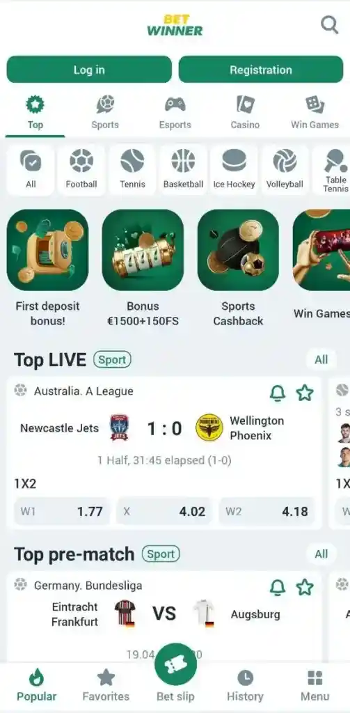 Gagnant du pari iOS